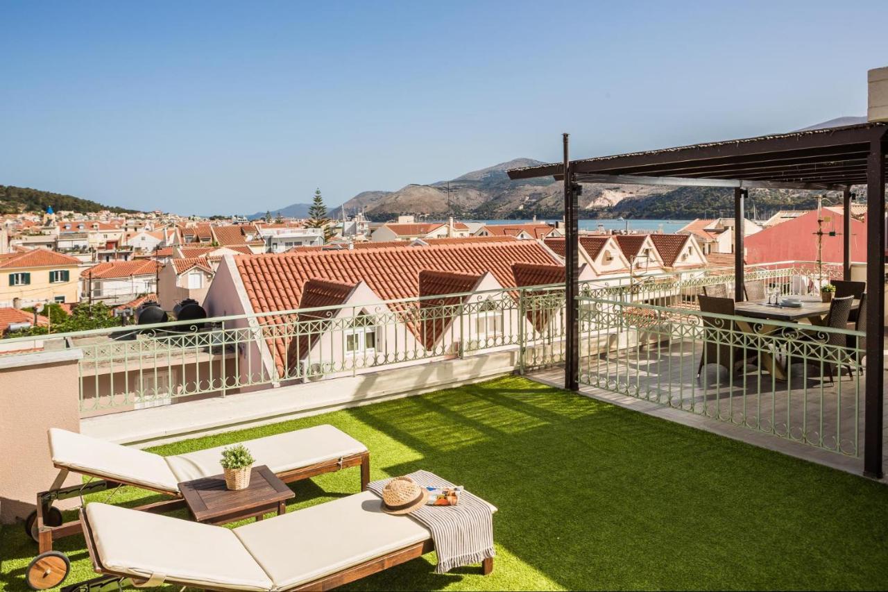 Апартаменты Panoramic Luxurious Penthouse Аргостолион Экстерьер фото